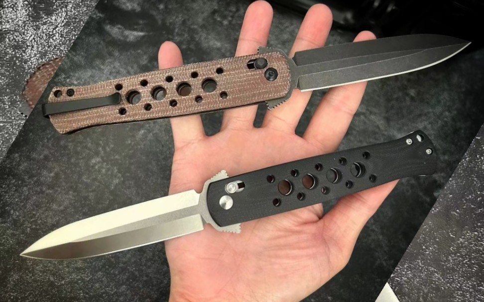 新款剑鱼轴锁折刀帅气逼人