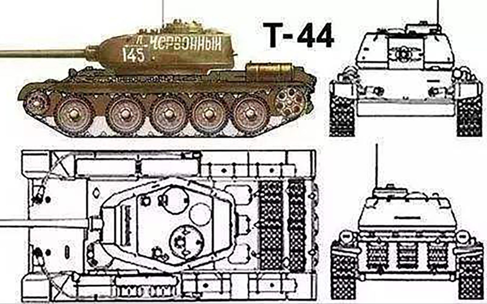 《坦克世界》走射之王t-44