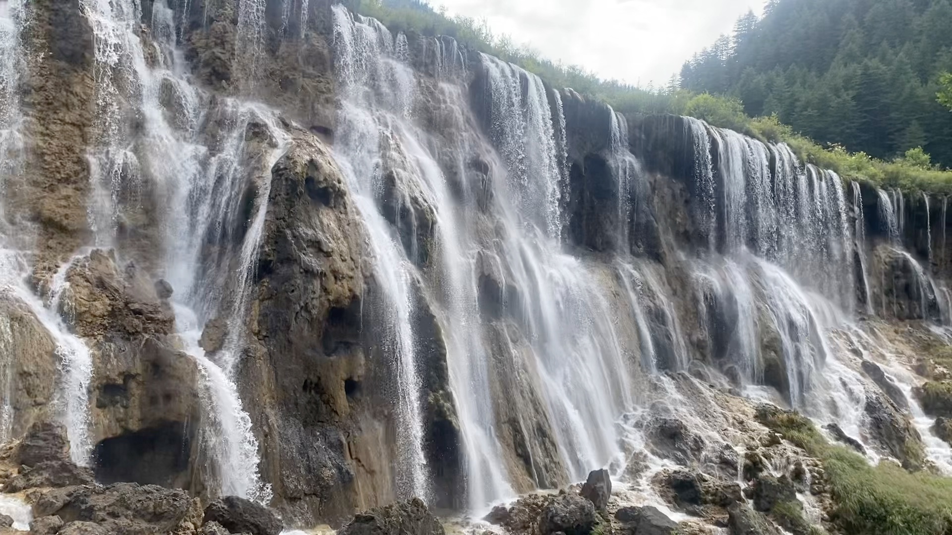 川西之瀑布合集,九寨沟牟泥沟