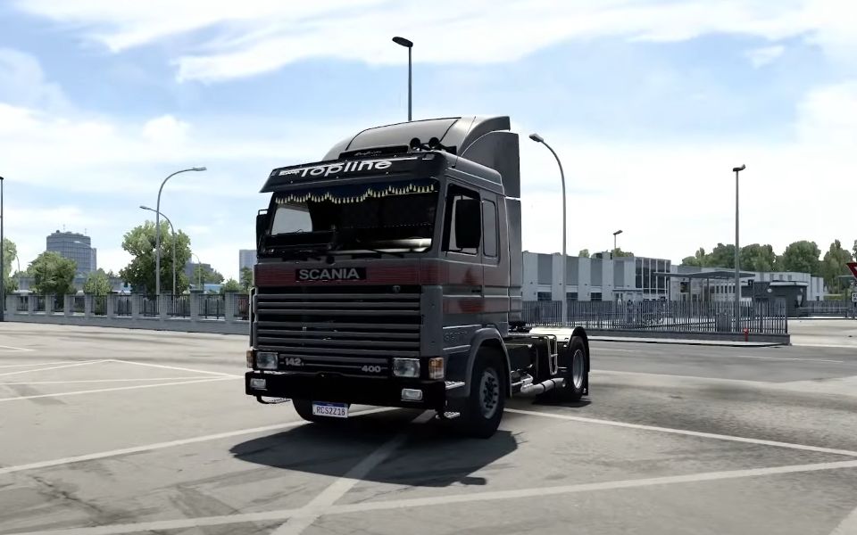 歐卡2mod:rc大哥的斯堪尼亞142h老車頭 scania 142h by rc mods_嗶哩