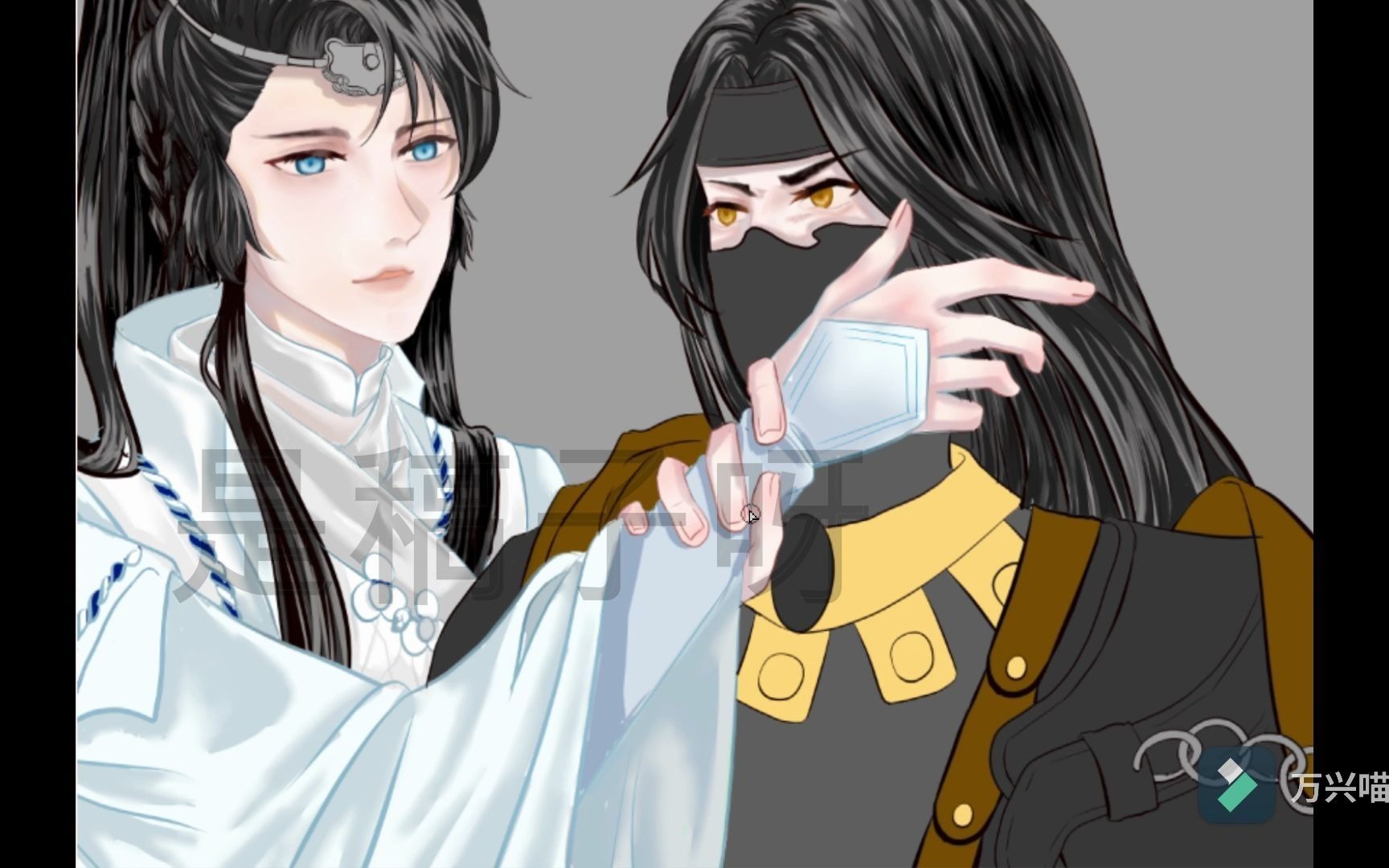 【板绘】布袋戏史藏_哔哩哔哩 (゜-゜)つロ 干杯~-bilibili