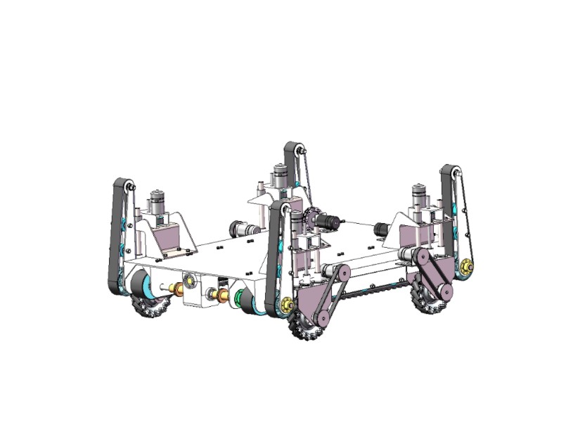 新型移动机器人设计 机械设计 移动机器人毕业设计 solidworks三维建模哔哩哔哩bilibili