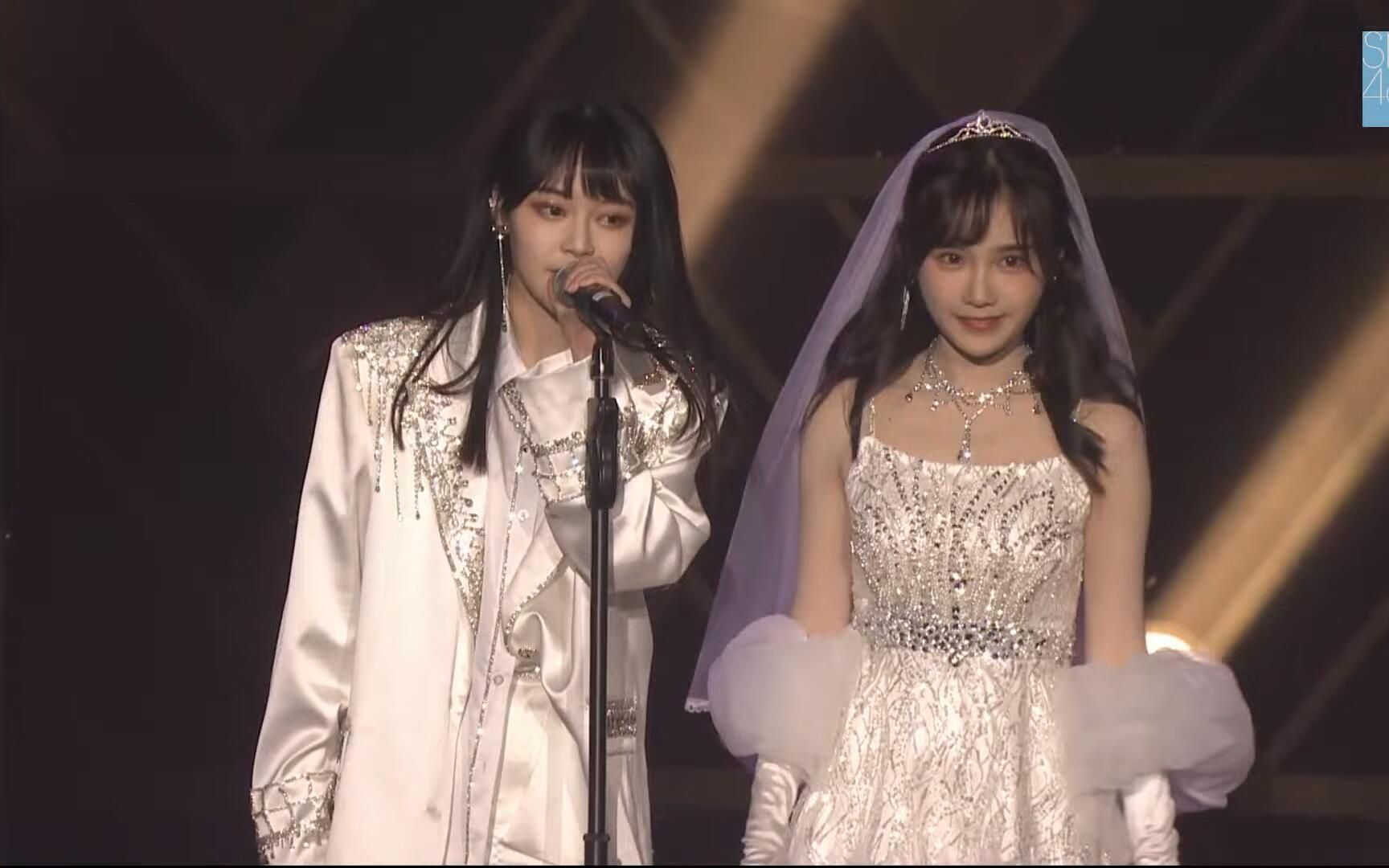 snh48 group 第七届年度金曲大赏演唱会 《低烧》 陈倩楠 苏杉杉_哔哩