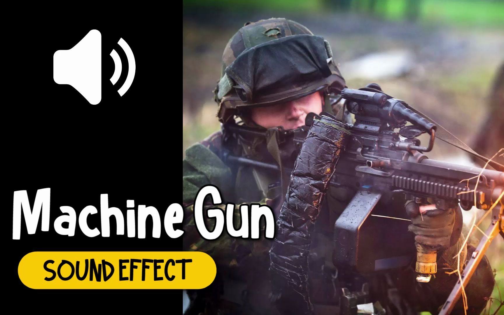 机枪 开枪 武器 枪械 音效 (hq)