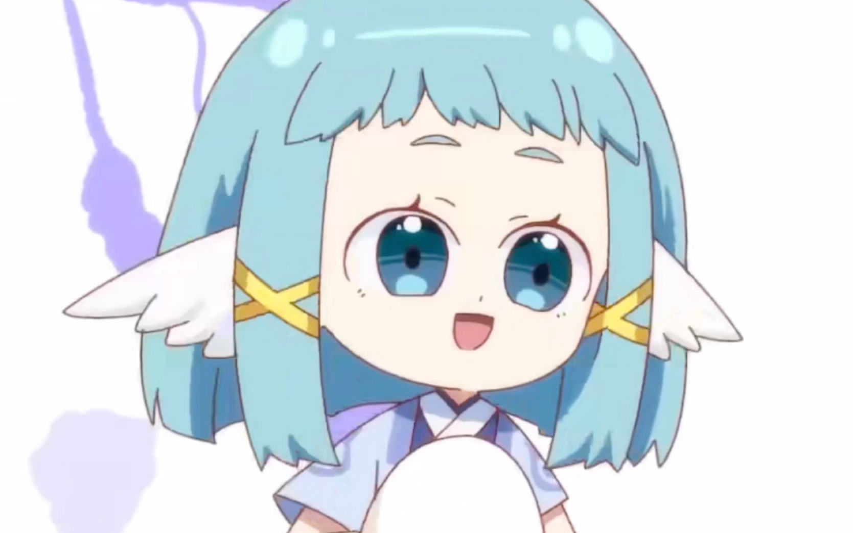 猫之茗:白毫银针,全部五个角色都画好啦