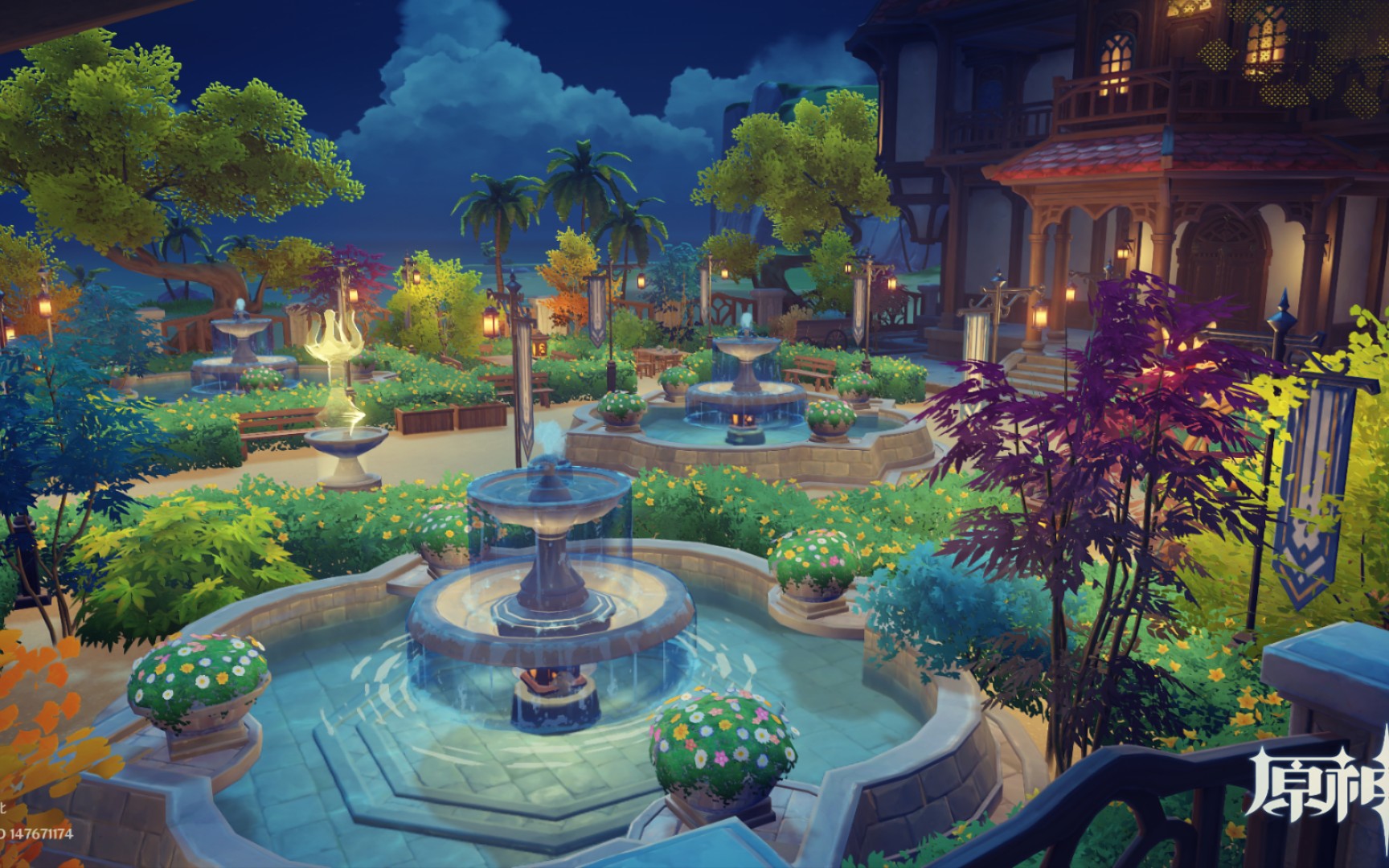 【原神61尘歌壶】建一座后花园,对称了但不完全对称