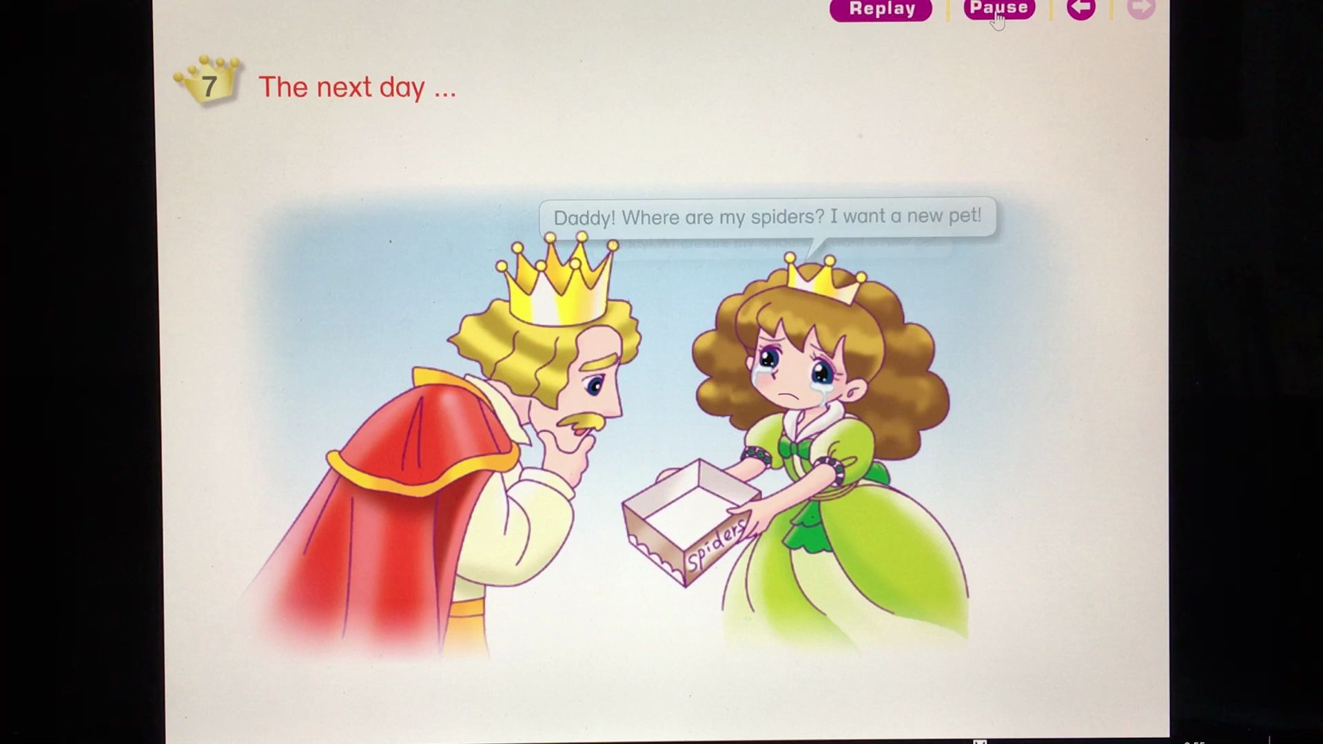 [图]香港小學一年級上英語培生課本單元五 Primary 1A Chapter 5 A Pet for Princess Pam Part 1 Longman Ele