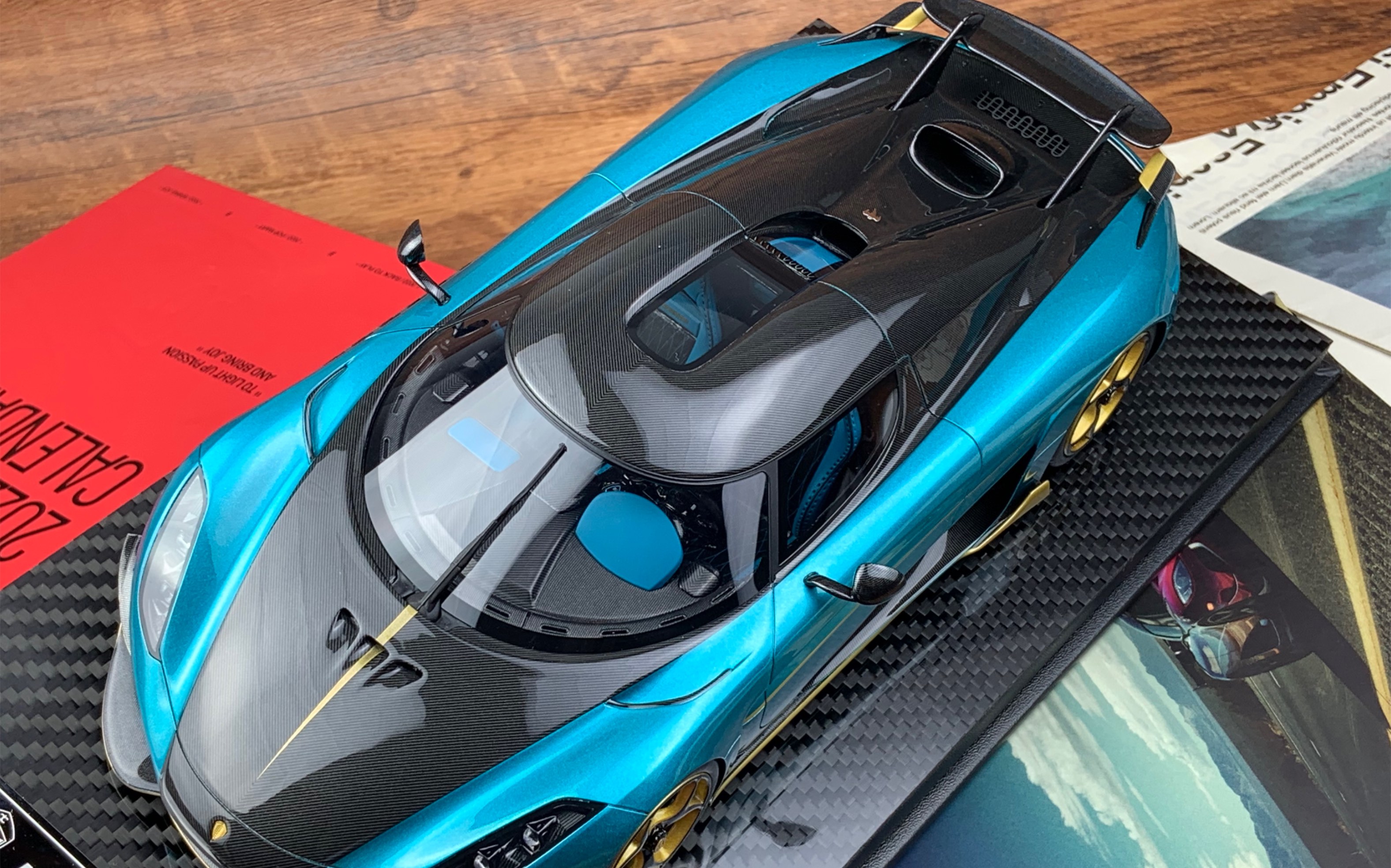柯尼塞格 统治者regera 幽灵超跑,增添新颜色 孔雀蓝,实物颜色惊艳