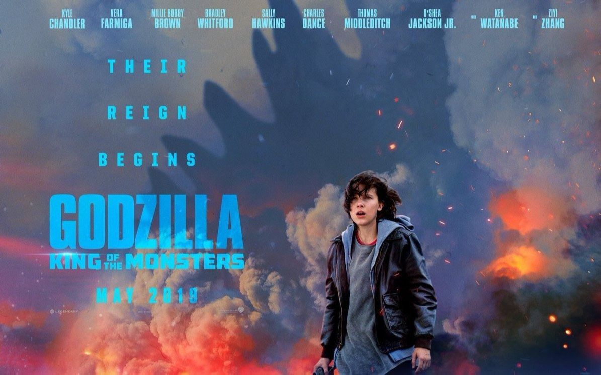 [图]《哥斯拉2怪兽之王》Godzilla：King Of The Monsters新片花，怪奇物语女主出演，两大怪物惊艳对决