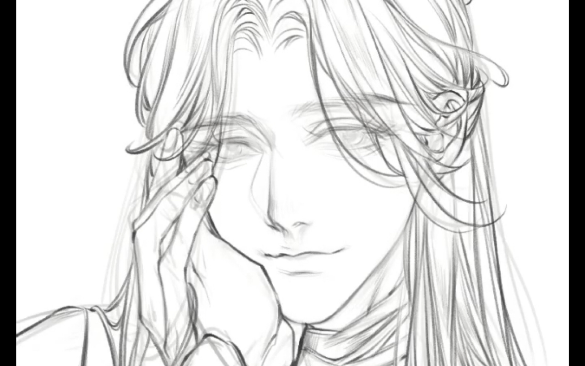 绘画摸鱼一个cp谢怜