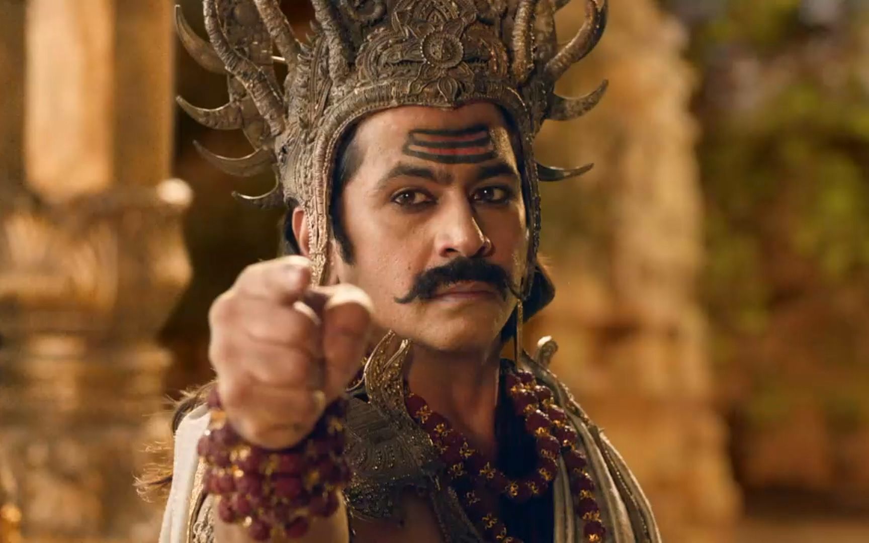 印度古装神话第42集1节《神武士卢达迦楼罗》非奎师那