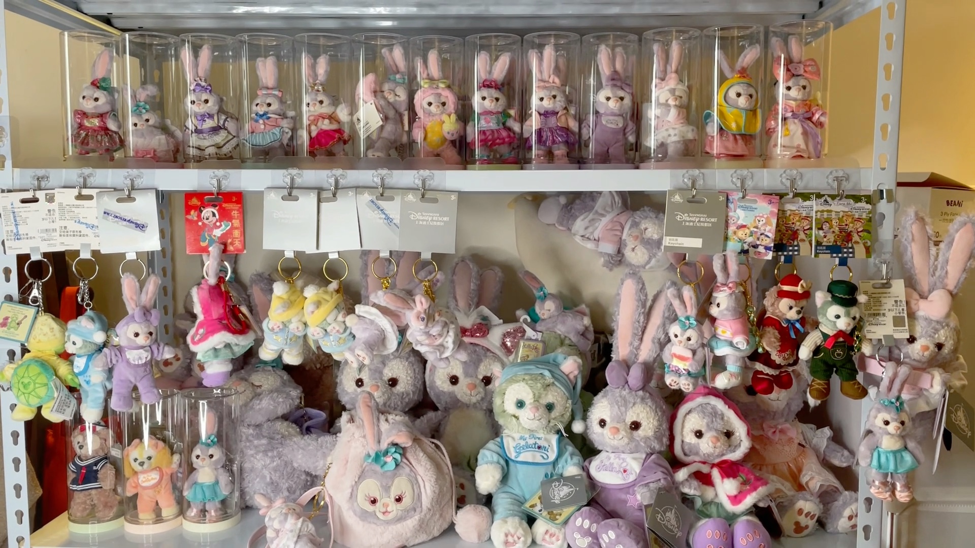 星黛露分享星黛露达菲家族分享快来招财猫的星黛露货架吧片尾有福利哦