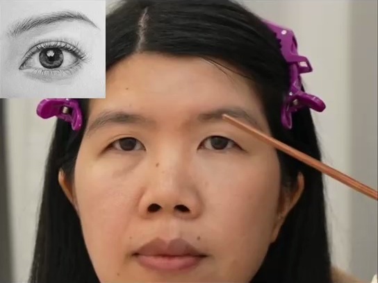 三角眼,眼睛下挂怎么调整