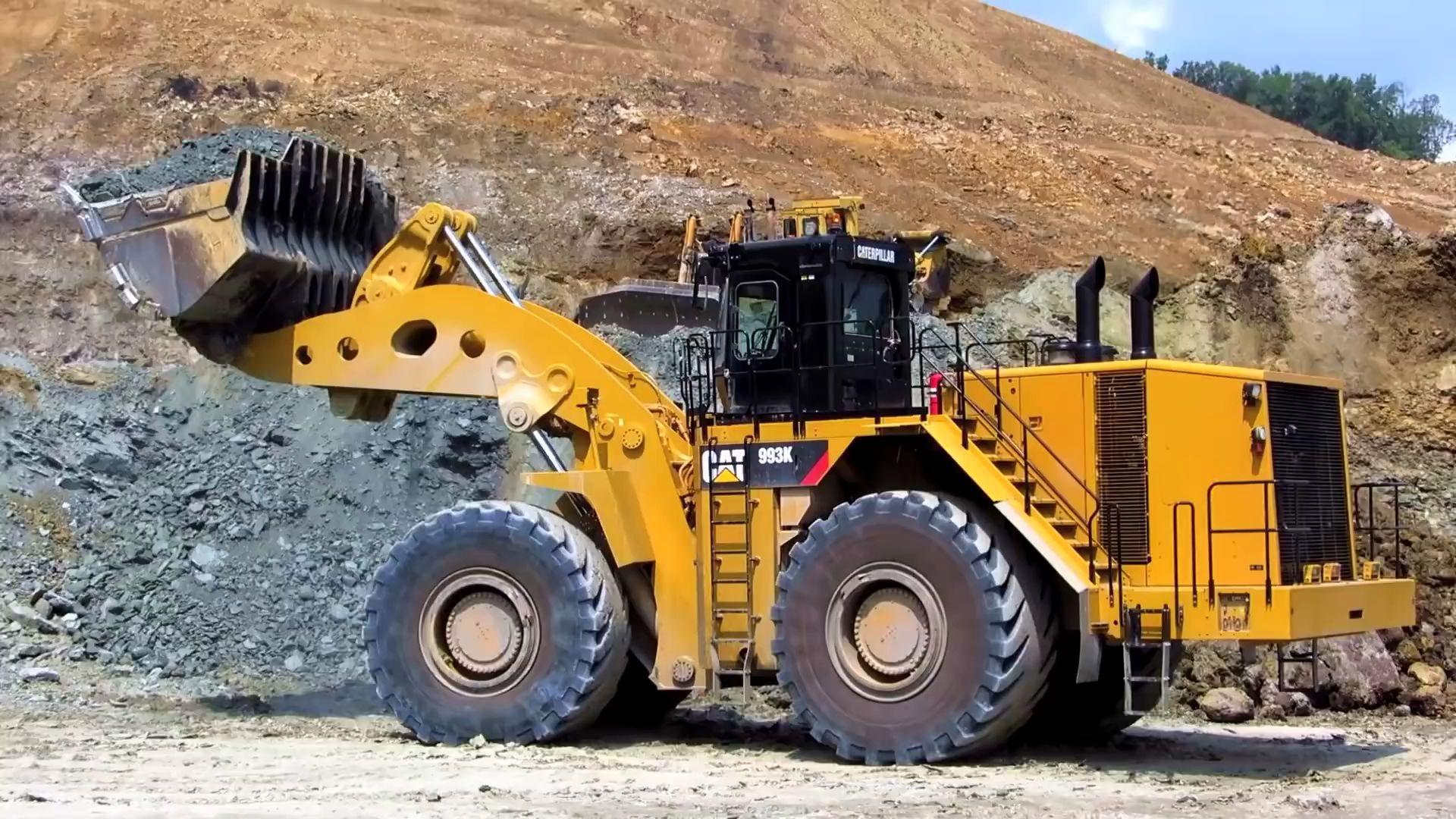 卡特彼勒 993k 轮式装载机