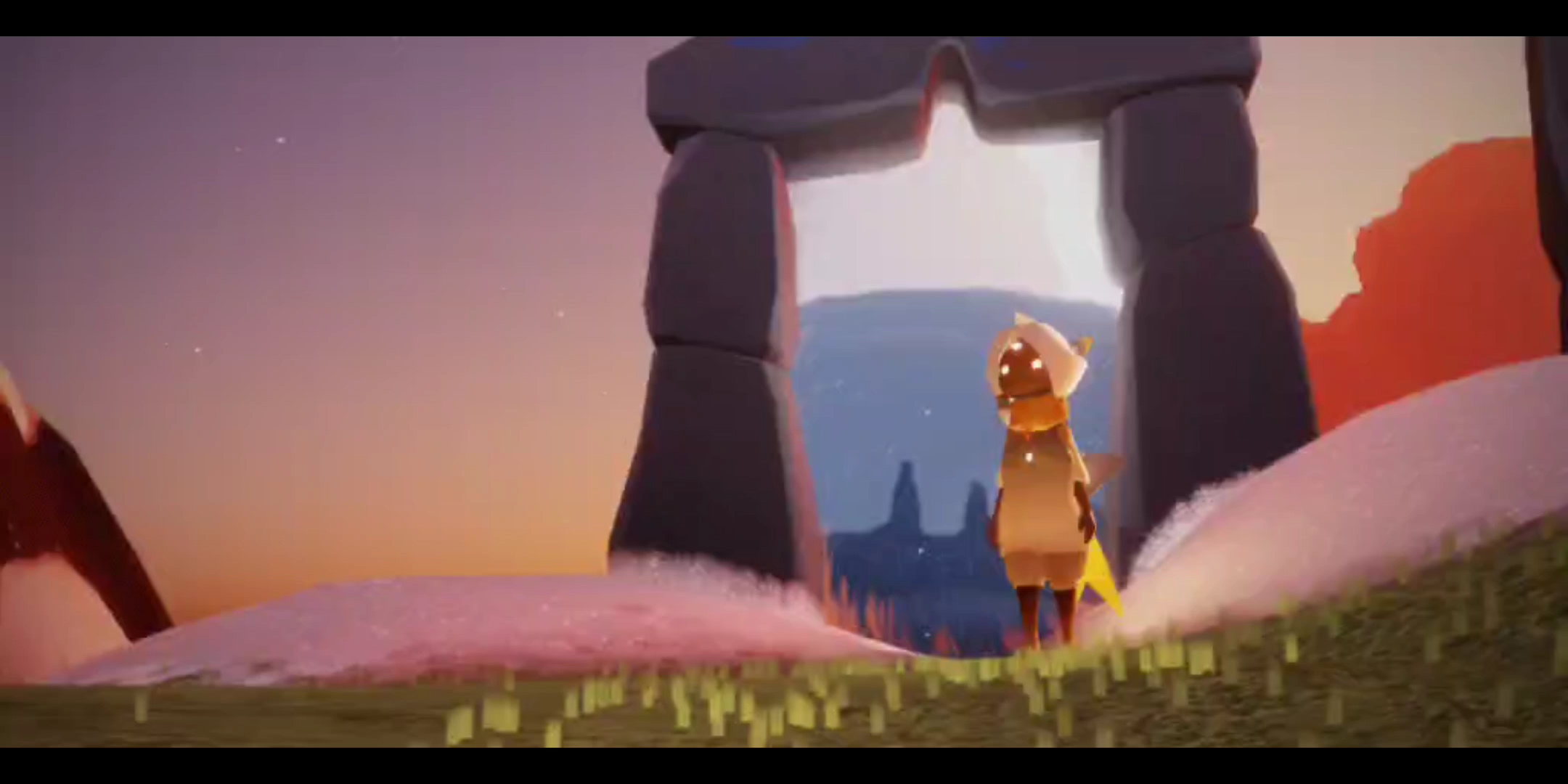 光遇景点打卡预言山谷游人洞