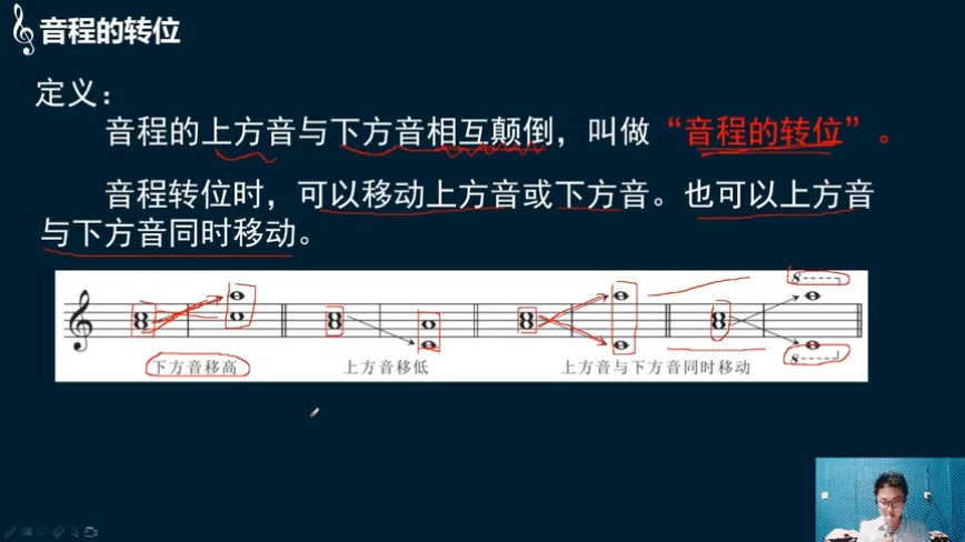 基本乐理《音程》第七节 音程的转位哔哩哔哩bilibili