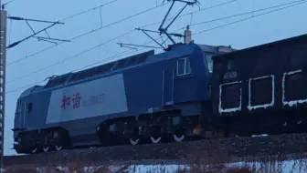 邢39432次永清站两道停车，本务京局石段HXD3B-0155