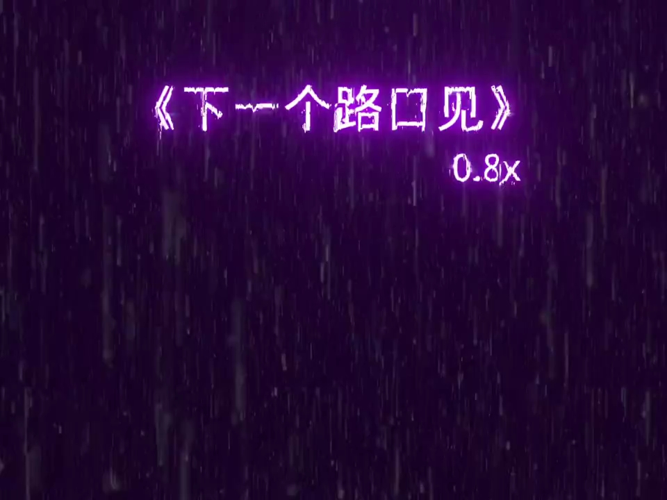 下一个路口见