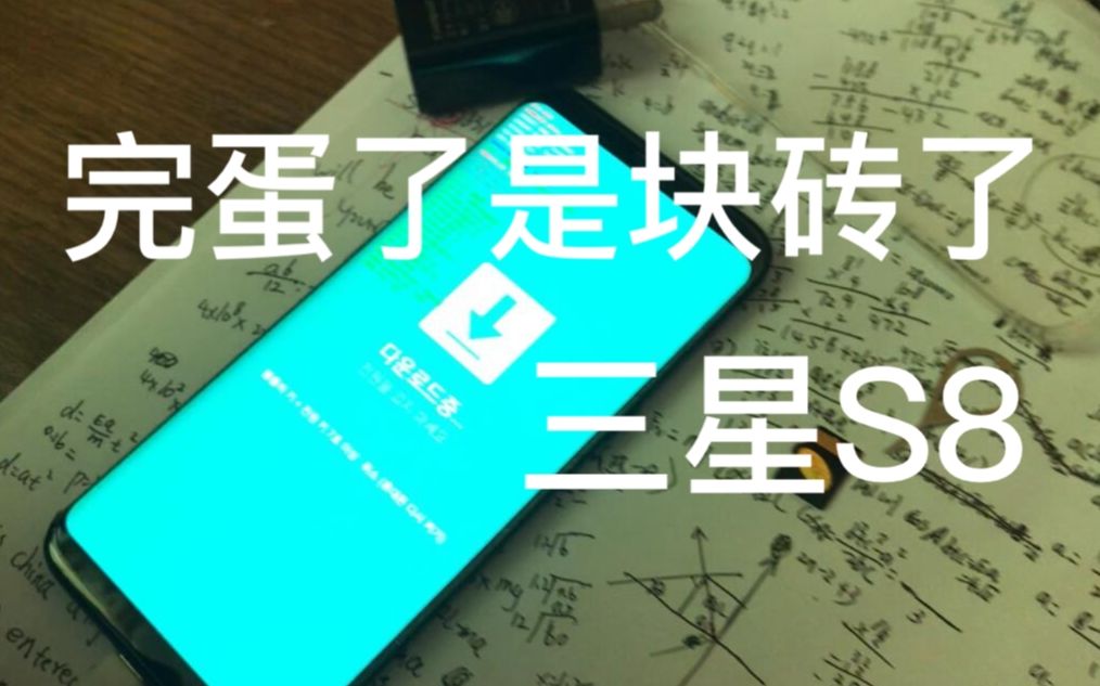 【人人都会刷机】韩版三星S8要变砖了吗???