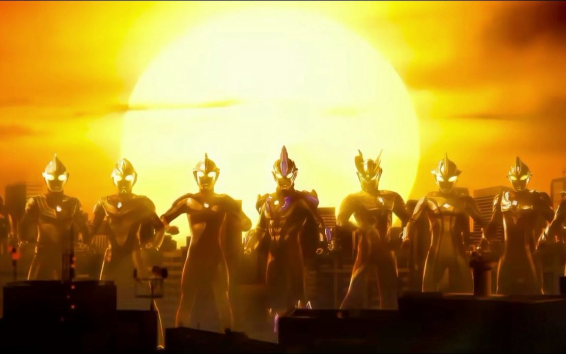 欣赏奥特曼中的夕阳吧带上耳机效果更加