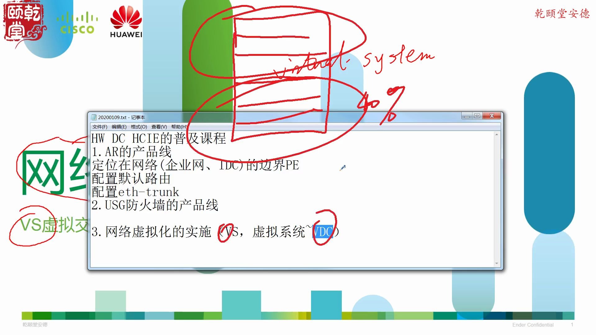 乾颐堂安德数据中心HCIE华为网络虚拟化技术1哔哩哔哩bilibili