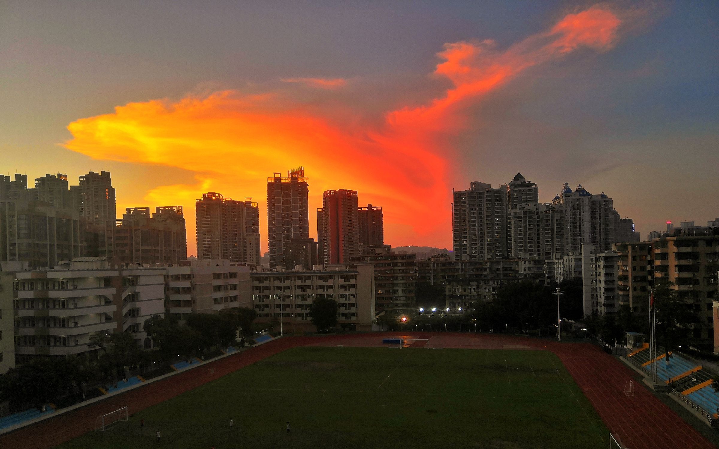 广州六中2021高三晚霞_哔哩哔哩_bilibili