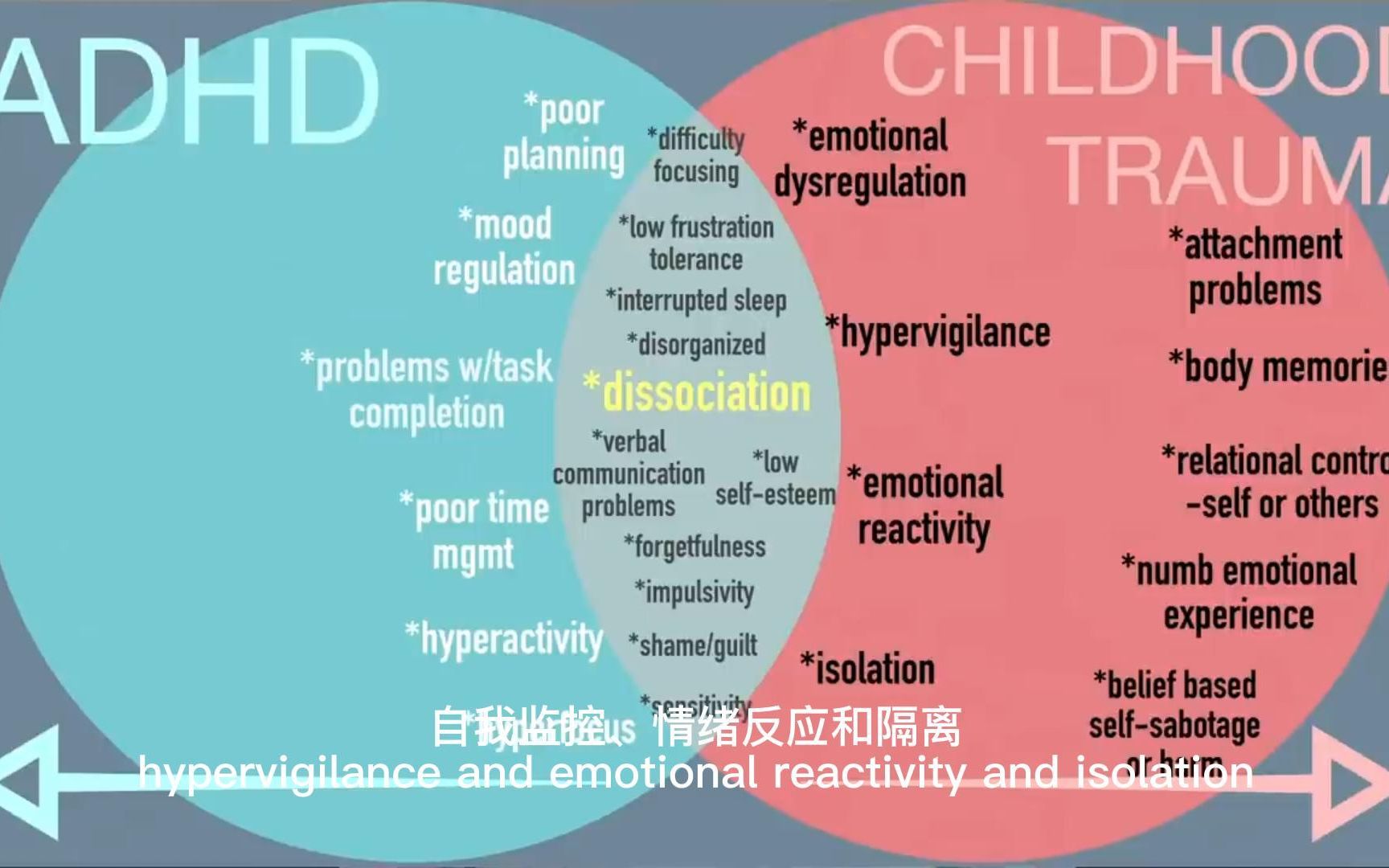 成人ADHD&童年创伤哔哩哔哩bilibili