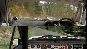 使用光线追踪的理查德·伯恩斯拉力赛（Richard Burns Rally） vs. Real Life Stage 2024 SS3 Wythop