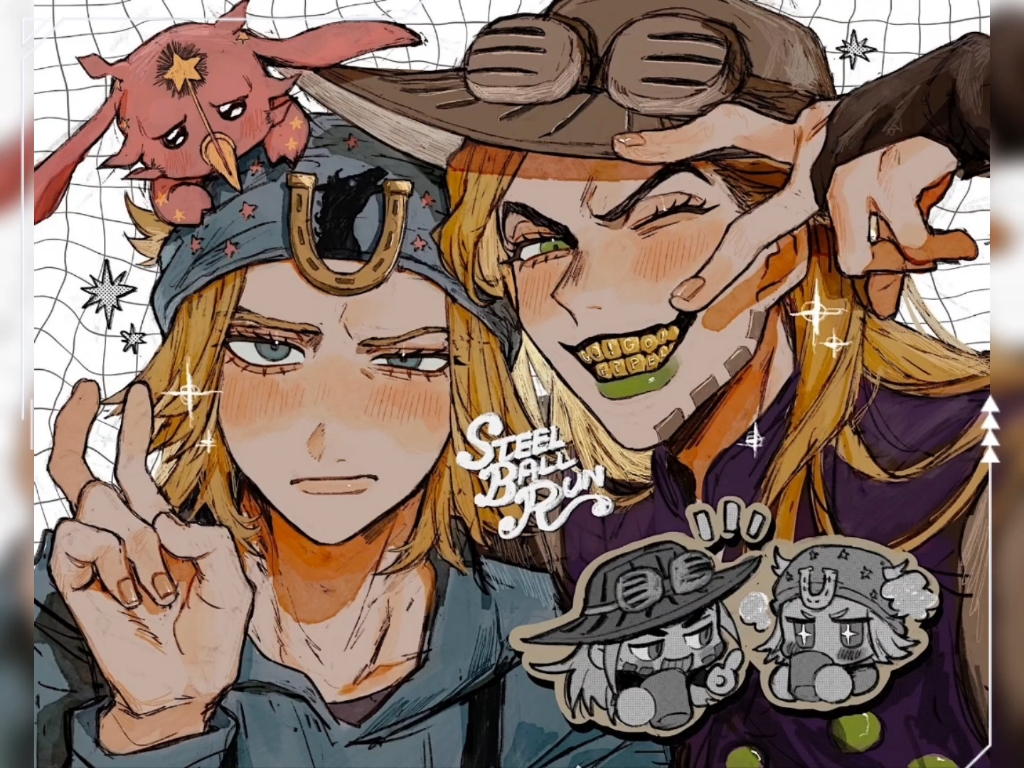 jojo第七部#乔尼和杰洛٩(๑•̀ω•́๑)۶