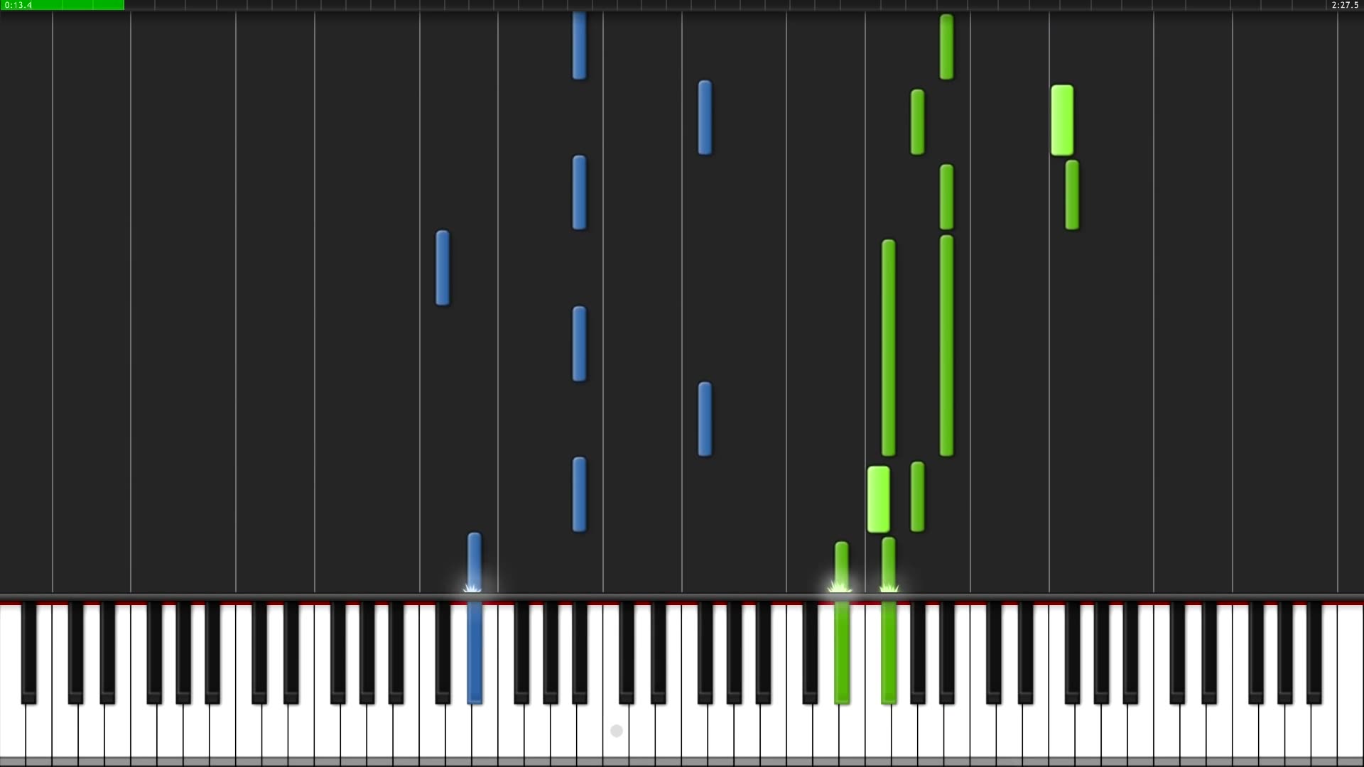 [图]【钢琴】Theme of SSS - Angel Beats! - TheIshter - [Piano Tutorial] (Synthesia)