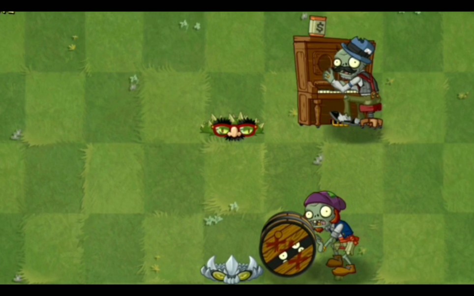 [pvz2] 一級的地刺和鋼地刺能扎壞1000級的滾桶和鋼琴嗎?