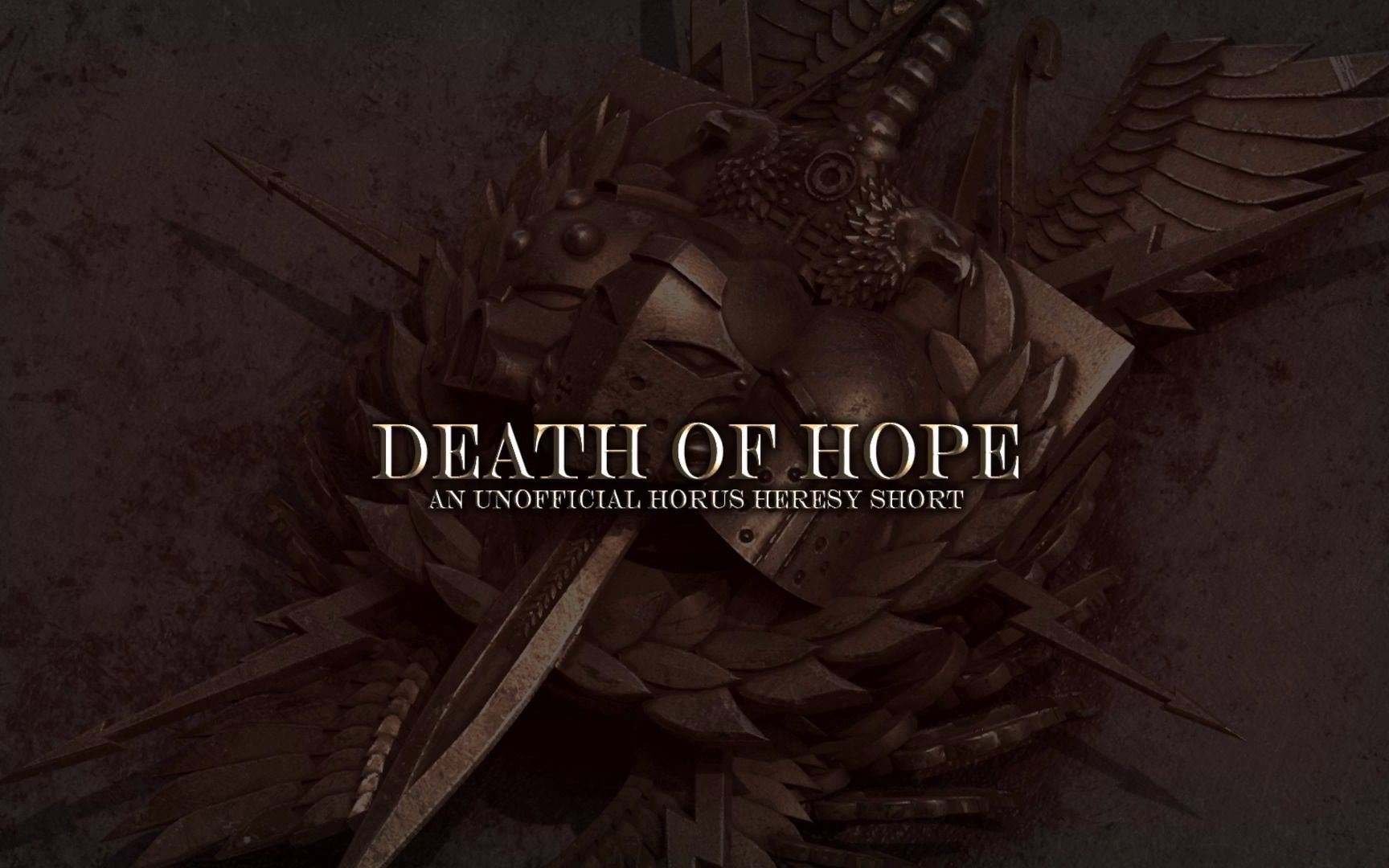 [图]战锤40K同人CG动画《Death of Hope》预告