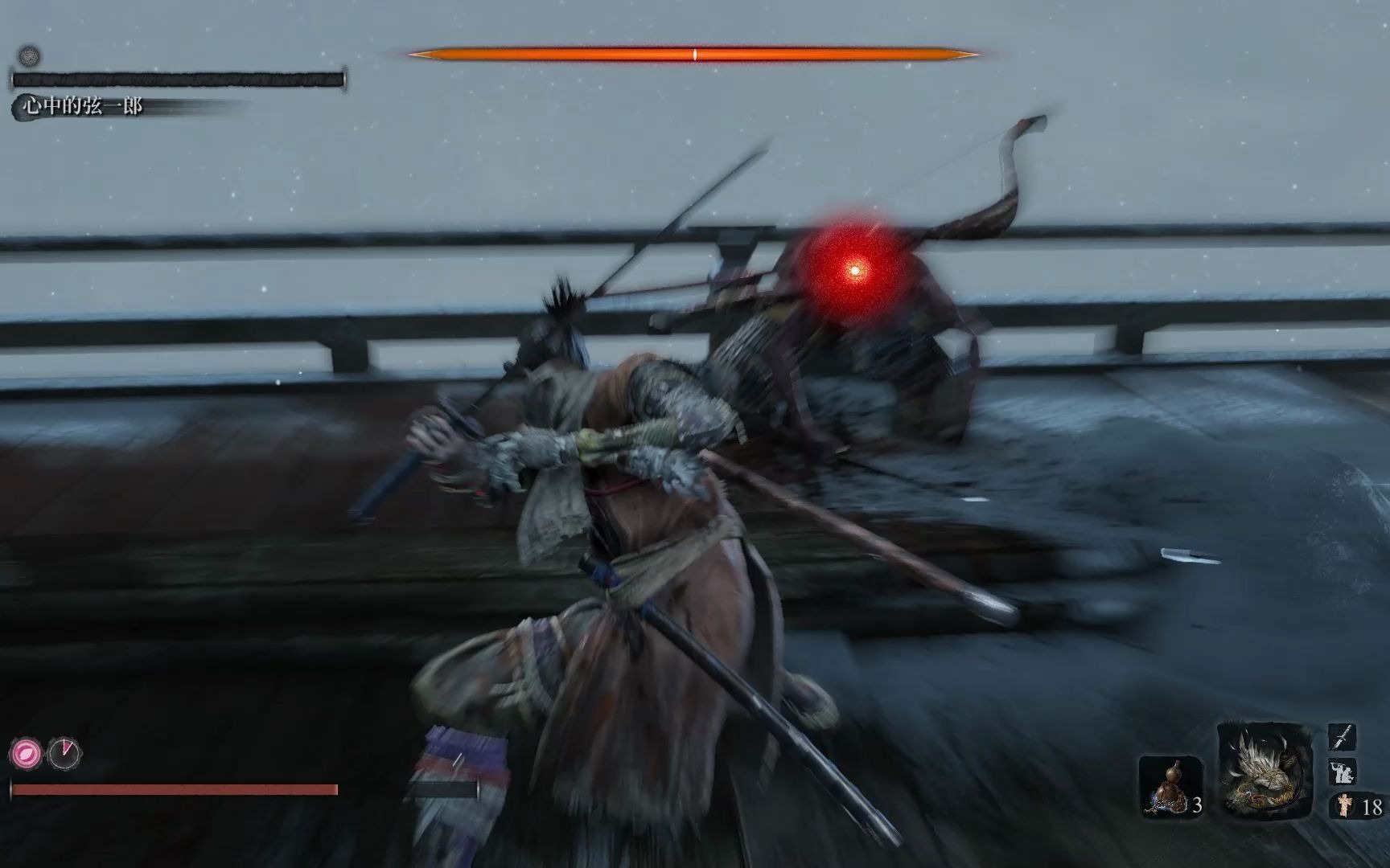 只狼忍杀一郎时如果不点第二次红点会怎么样