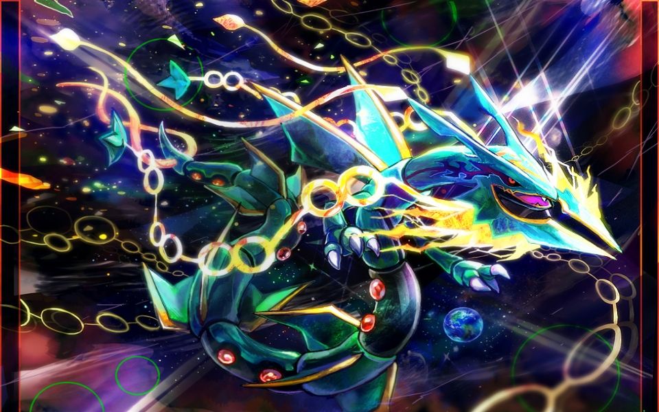 【精灵宝可梦】绿毛虫到底有多强?裂空座出场&mega战斗集