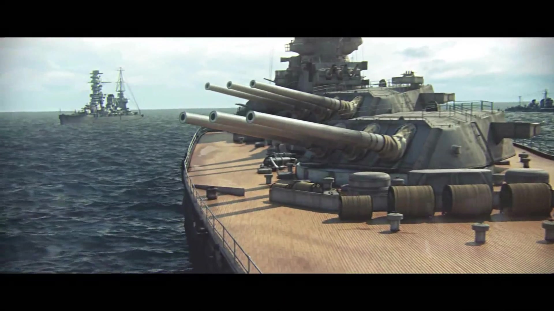 【战舰世界cg燃系混剪,感受战争巨兽带来的震撼】
