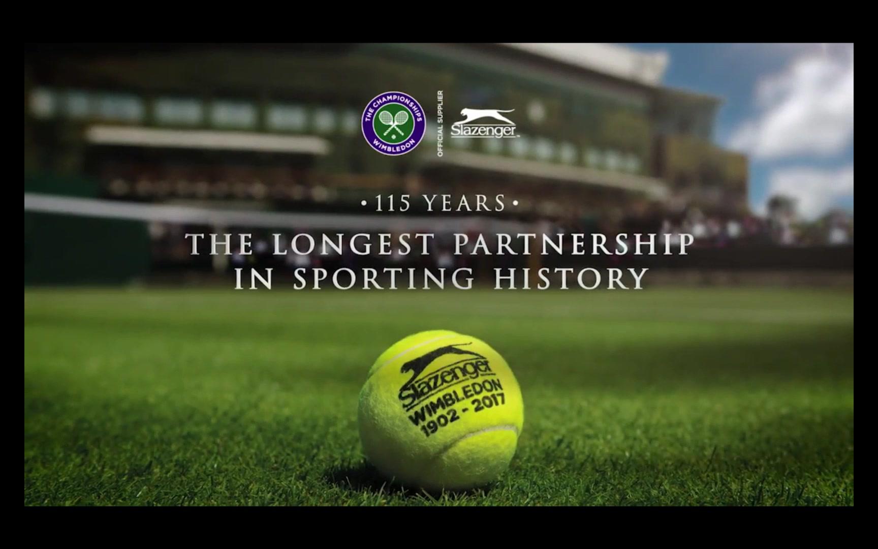 【超燃广告片!教练!我想打温网!】Slazenger Wimbledon Ball哔哩哔哩bilibili