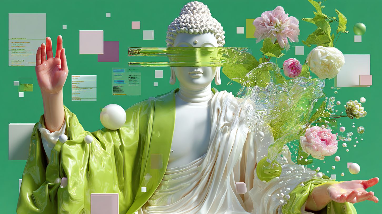 AIGC实验短片《万象随心》可灵首尾帧 一镜到底
