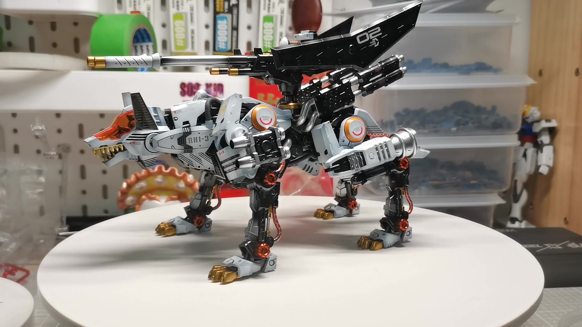 寿屋索斯机械兽机动奔狼喷涂展示▽