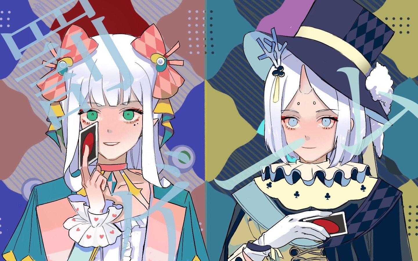 【阴阳师手书】雪童子和百目鬼的惩罚游戏