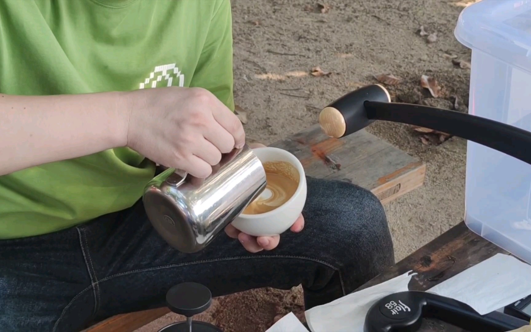 户外手压咖啡