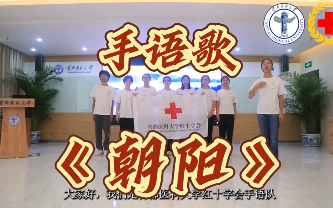 【首医红会手语队】手语歌《朝阳》