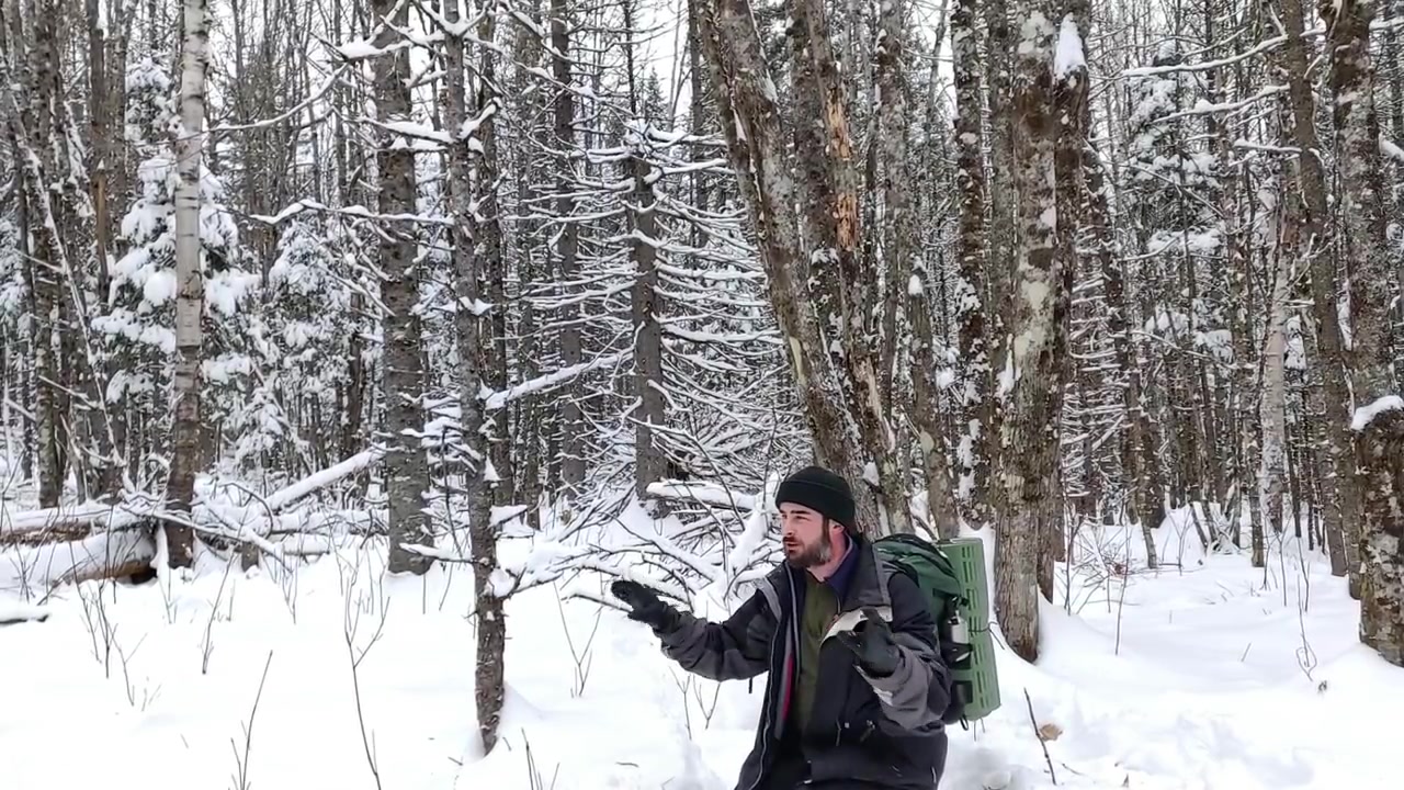 [图]BUSHCRAFT WINTER Survival Shelter - Camping in the Snow