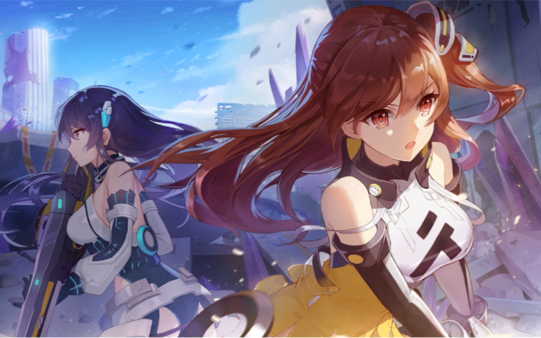 二次元美少女射击手游《双生视界》ios上线试玩 这立绘我吹爆