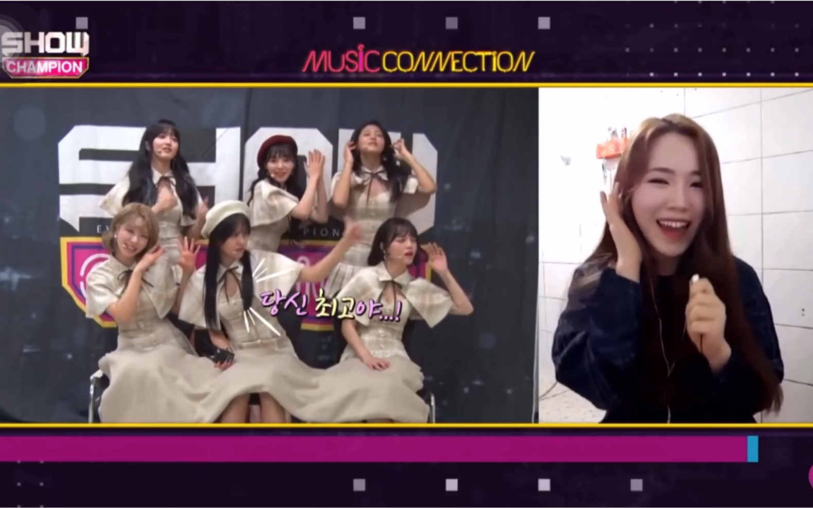 跟著aoa一起合唱excuseme