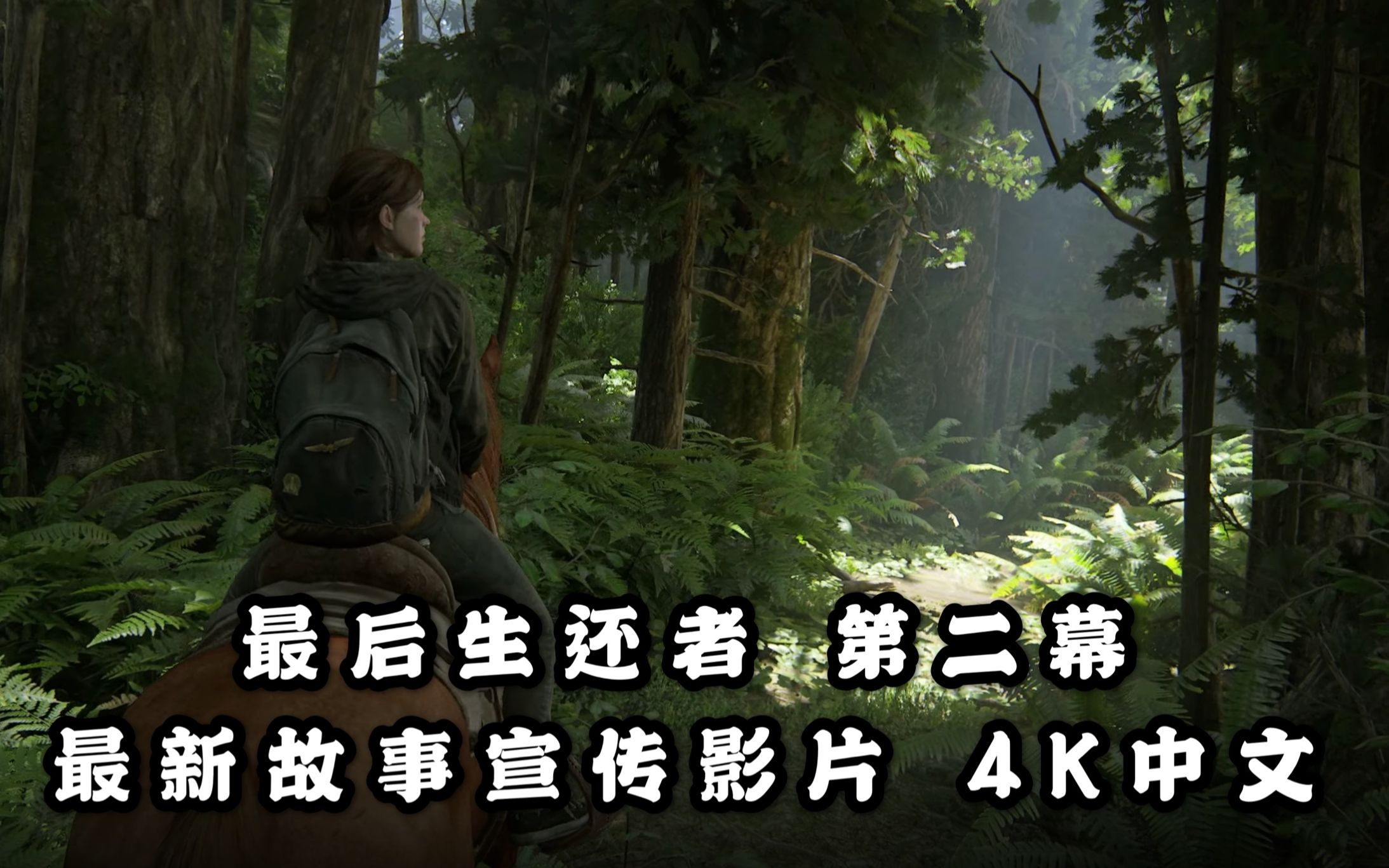 【最新4K中文】PS4《最后生还者 第二幕》故事宣传影片 6月19日发售!哔哩哔哩bilibili