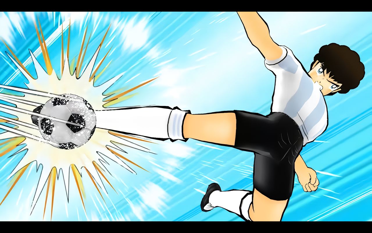 队长小翼:梦幻队伍(最强十一人)胡安99迪亚斯:凌空抽射