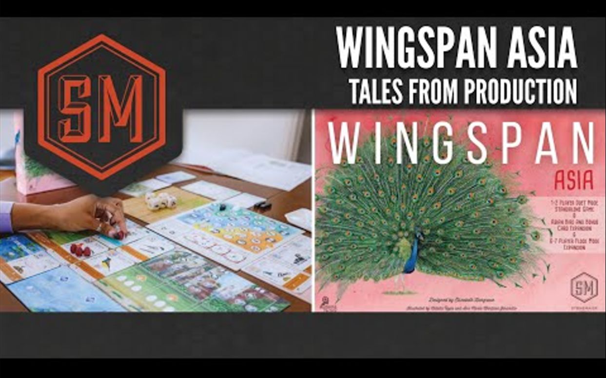 [图]《镰刀战争》设计师谈《展翅翱翔：亚洲篇》的生产 Wingspan Asia： Tales From Production