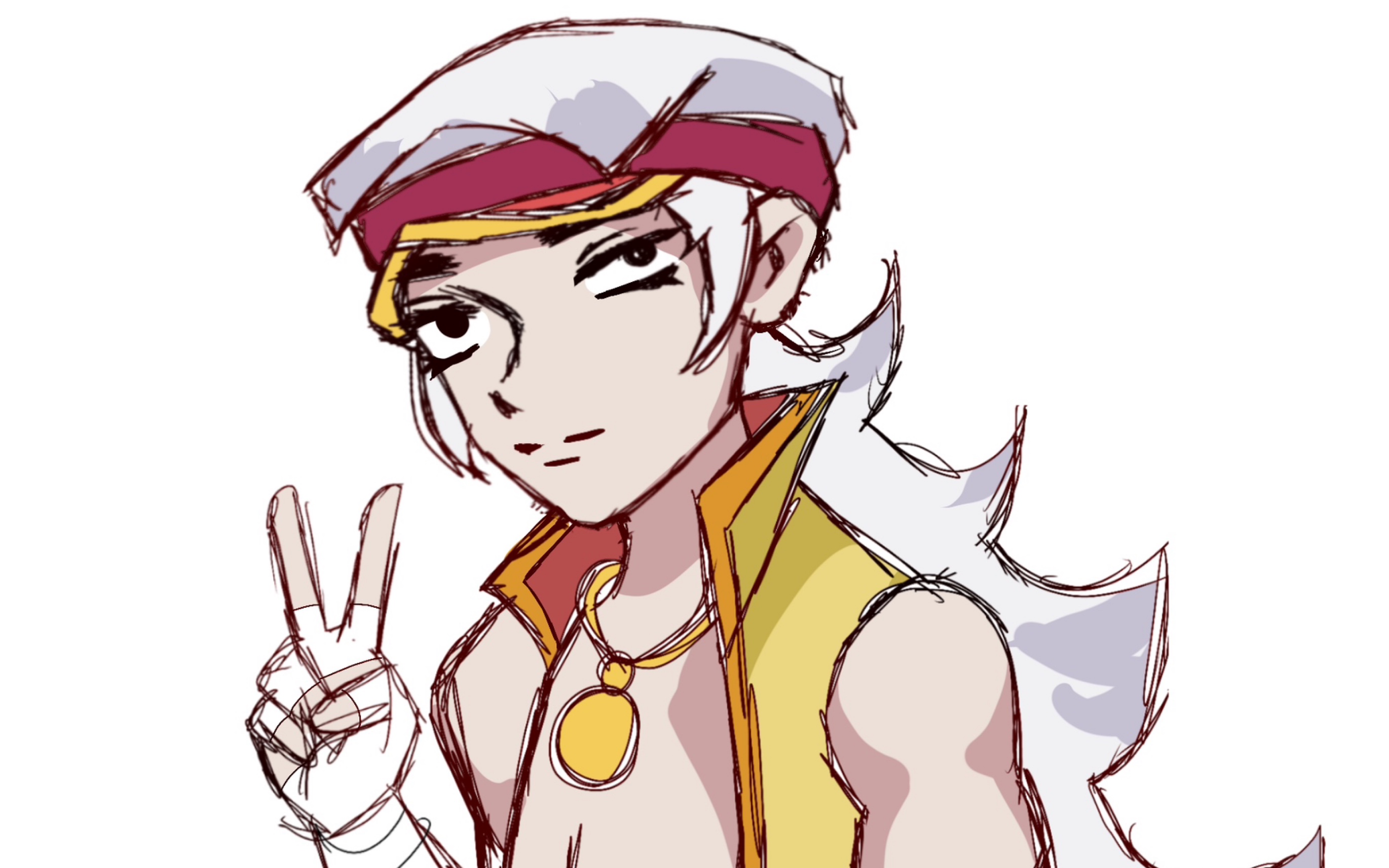 刚画的阿方,评价一下(不玻璃心)