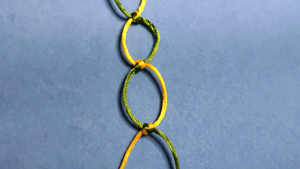 基础绳结之双翼双联结的编法