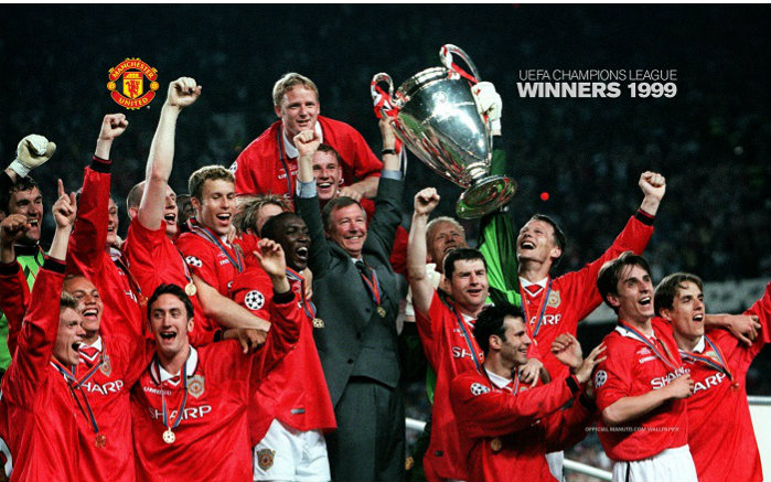 【曼联经典赛事】1998/99赛季欧冠决赛 曼联vs拜仁_哔哩哔哩_bilibili